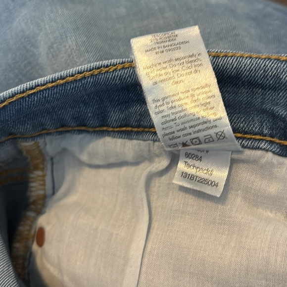 Pacsun men’s blue light wash stacked skinny jeans size 30 - Picture 12 of 12